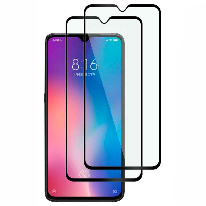 Захисне скло для Xiaomi Mi A3 Lite (CC9) 3D Glass 9H Чорний