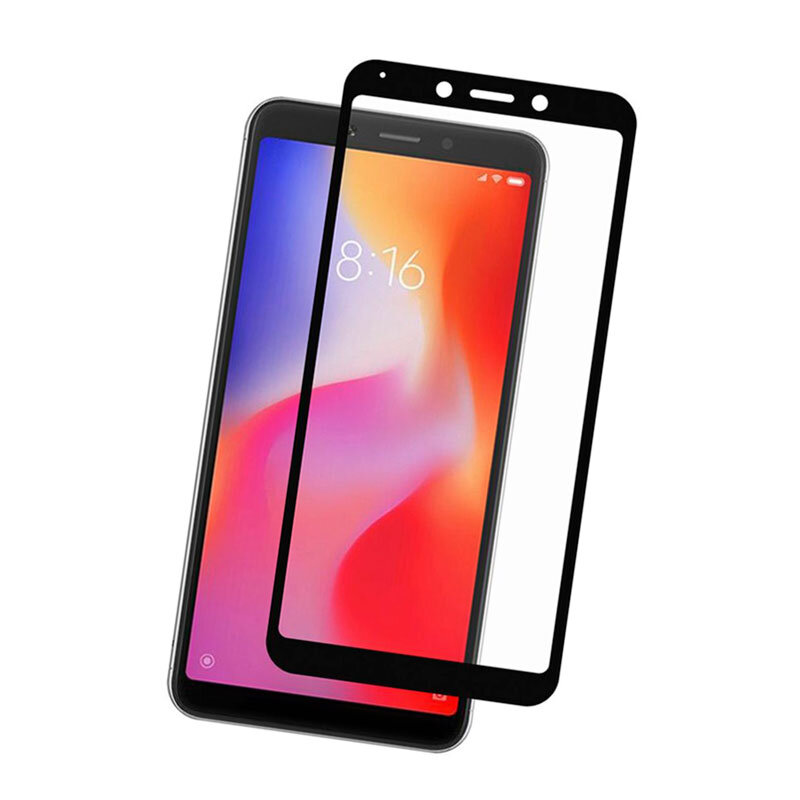 Защитное стекло для Xiaomi Redmi 6a 3D Glass 9H белый