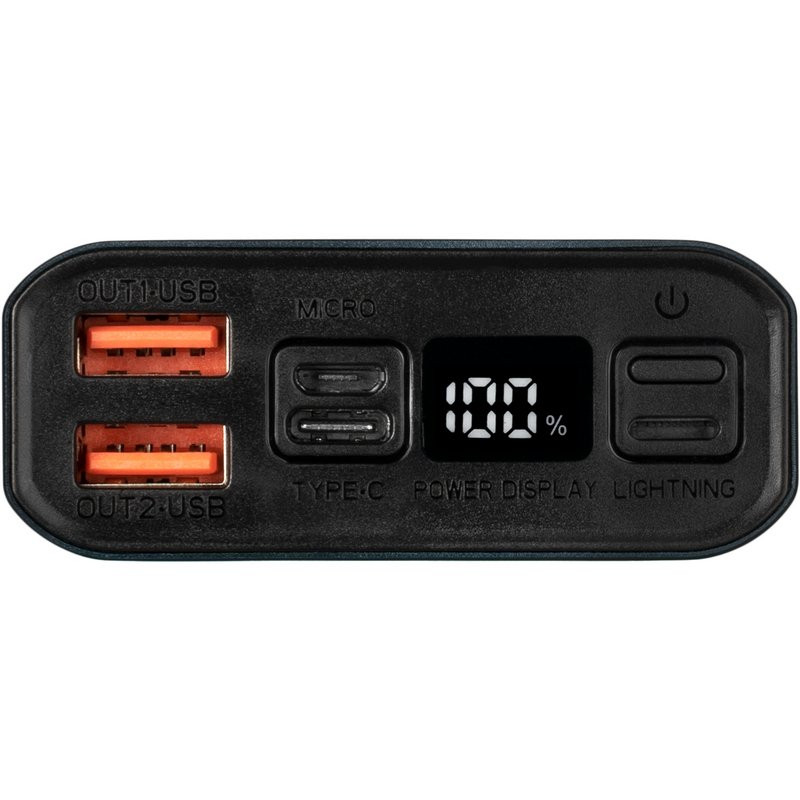 Внешний аккумулятор Power Bank Gelius Edge 3 GP-PB20-210 PD 20000mAh QC+PD 20W Dark Blue