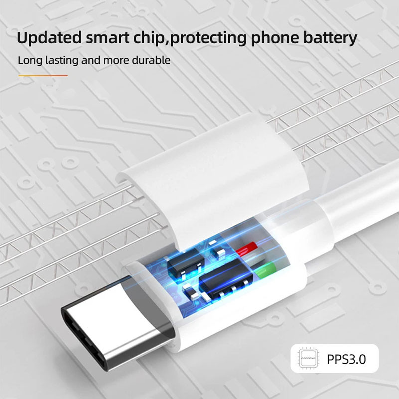 Кабель Xiaomi Mi Turbo Charge 30 Вт / 33 Вт 1 метр Белый