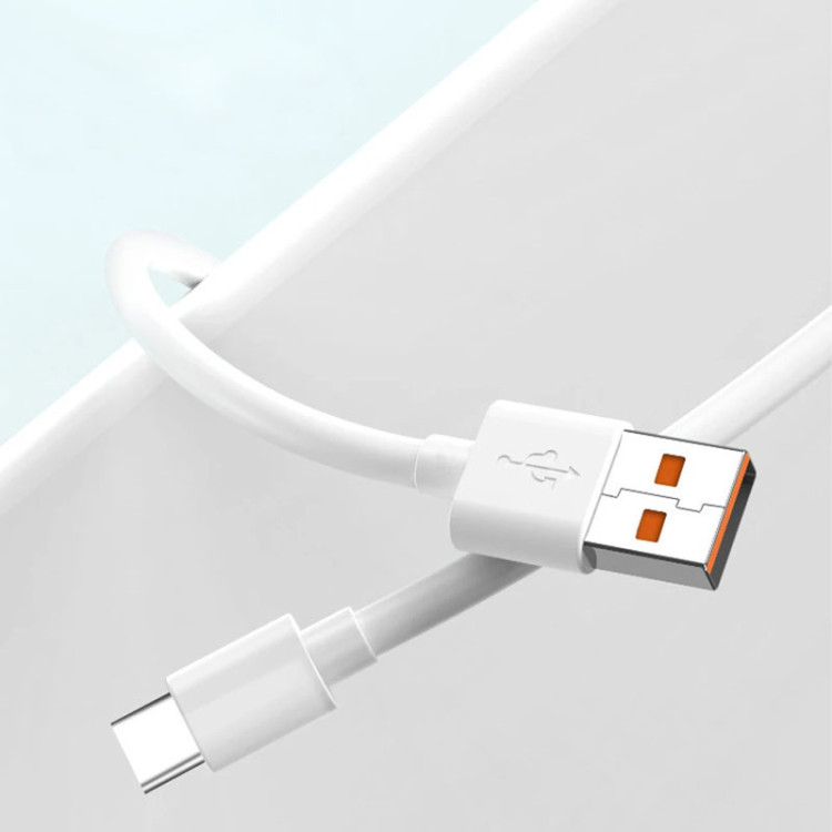 Кабель Xiaomi Mi Turbo Charge 30 Вт / 33 Вт 1 метр Белый
