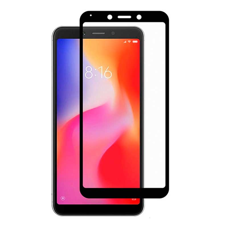 Защитное стекло для Xiaomi Redmi 7a 3D Glass 9H Черный
