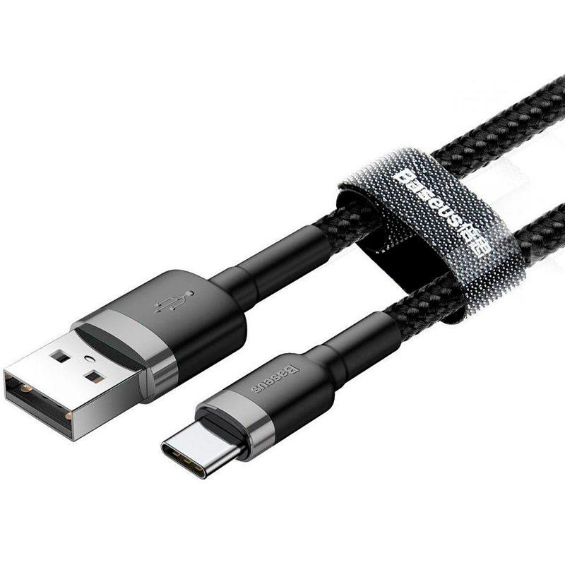 Провід USB Baseus Cafule Type-C (CATKLF-BG1) 1м