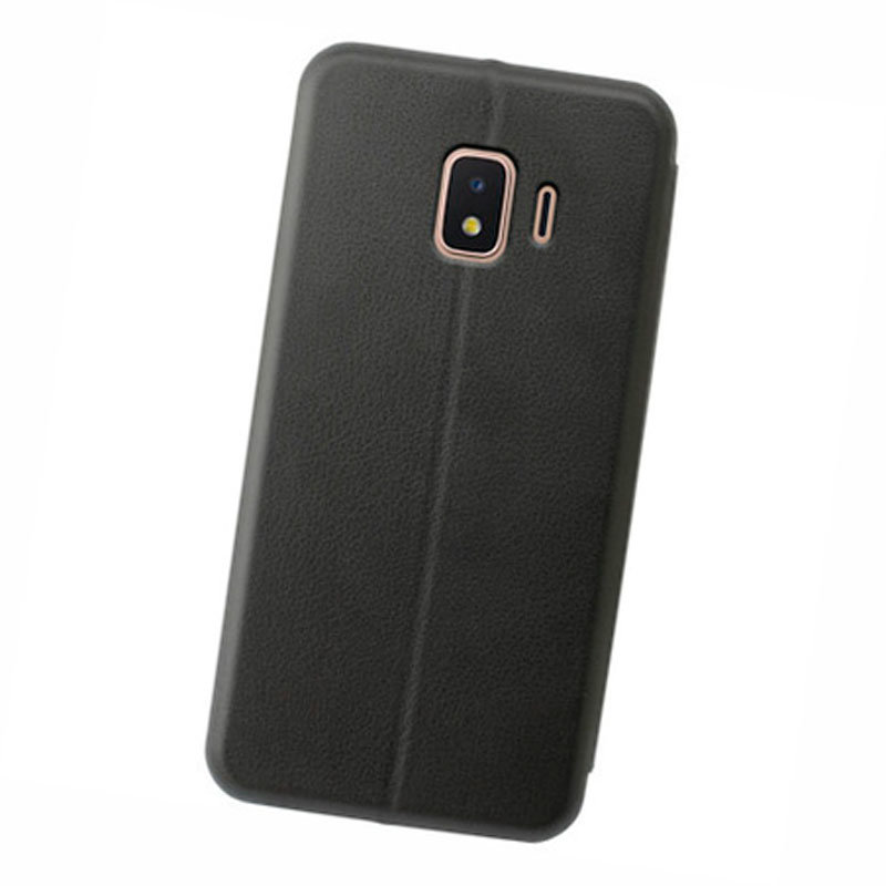 Чохол книжка для Samsung J260 Galaxy J2 Core Case Шкіряний Золотий
