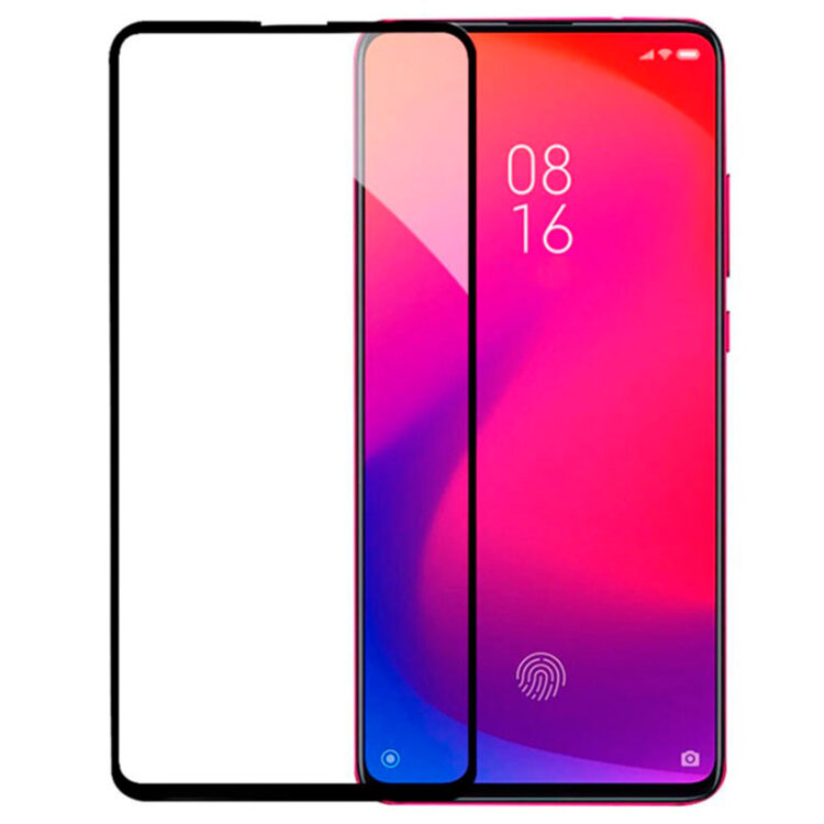 Защитное стекло для Xiaomi Mi9T / Redmi K20 / K20 Pro 3D Glass 9H черный