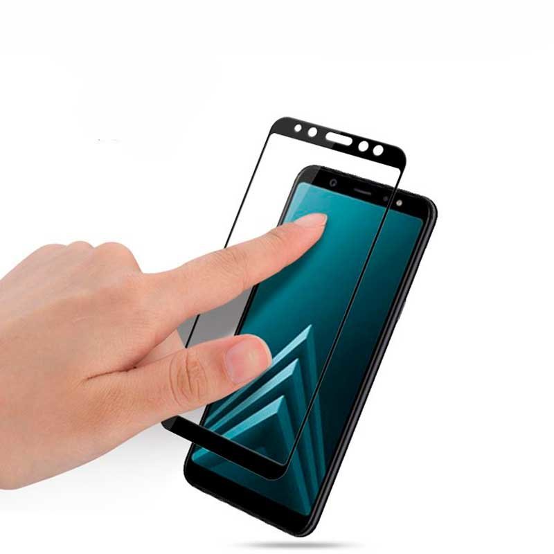 Захисне скло для Samsung A605 Galaxy A6 Plus 2018 5D Glass 9H чорний