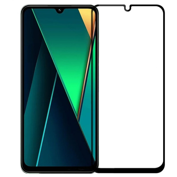 Защитное стекло для Xiaomi Poco C75 3D Glass 9H Черный Защитное стекло для Xiaomi Poco C75 3D Glass 9H Черный