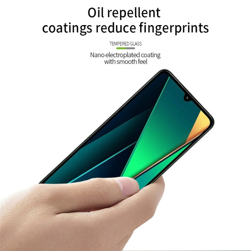 Защитное стекло для Xiaomi Poco C75 3D Glass 9H Черный