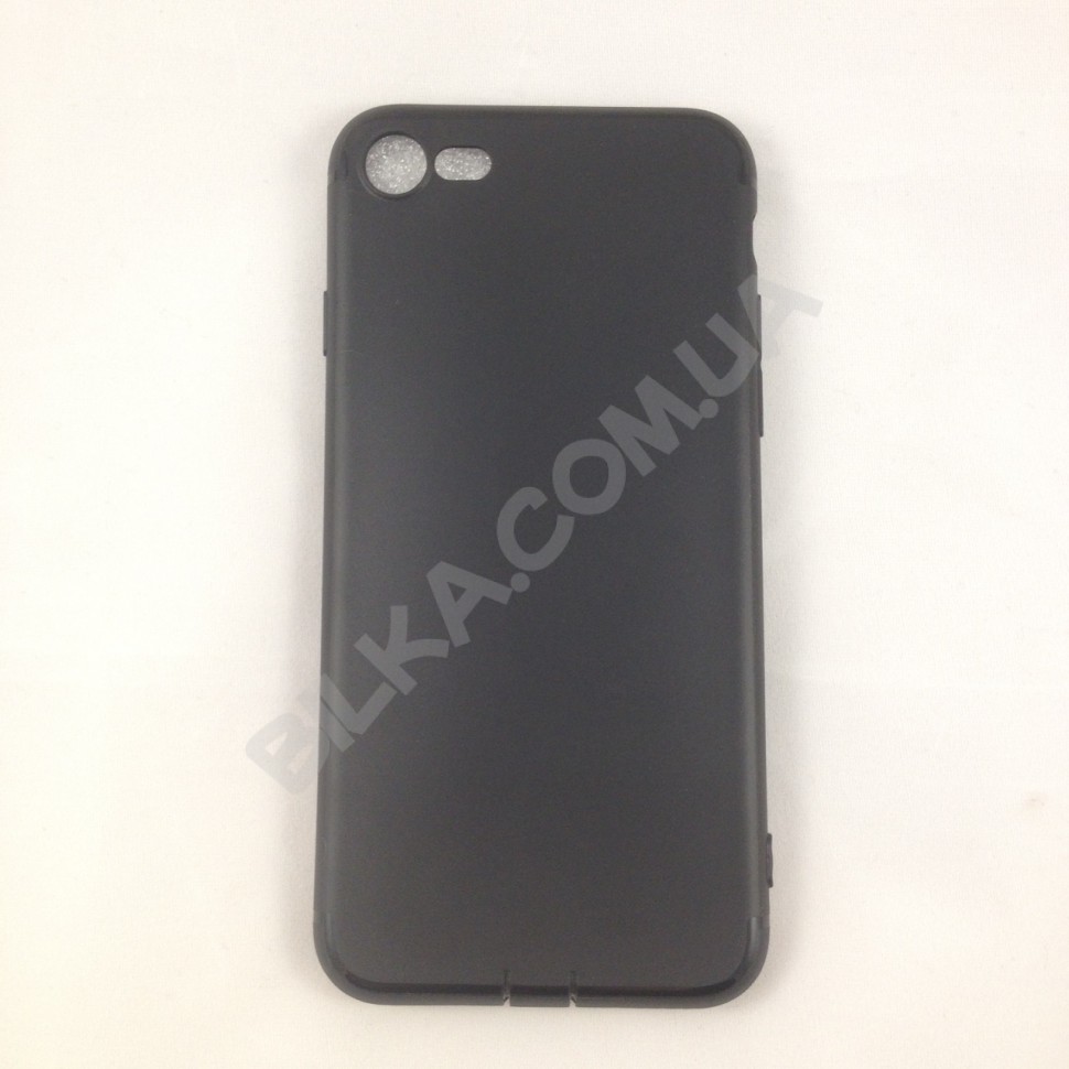Силіконовий чохол для iPhone 7 Ultra-thim 0.3 Best Чорний