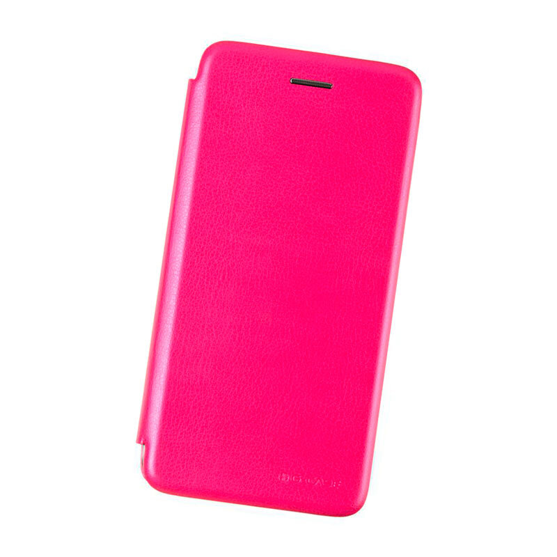Чохол книжка для Huawei Y5 2019 Case Шкіряний Малиновий