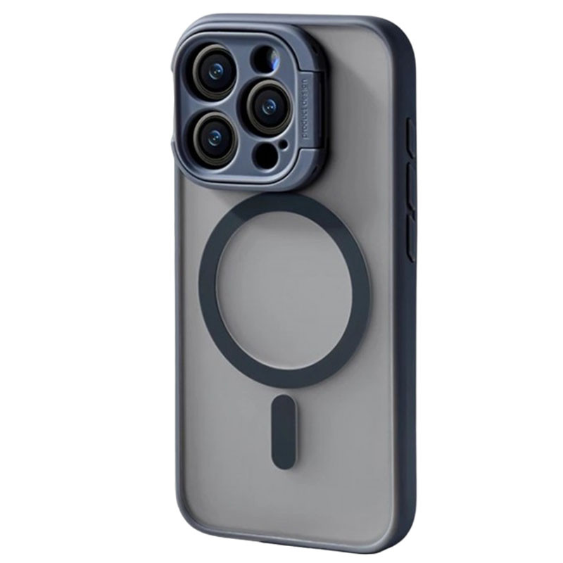 Чохол для iPhone 15 Pro Stand Camera with MagSafe (чорний)
