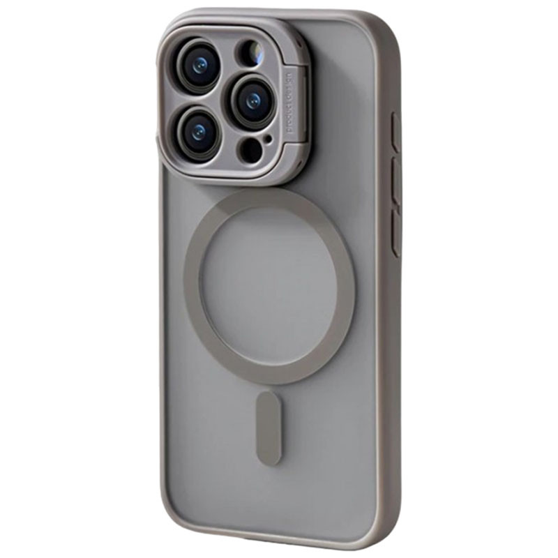 Чохол для iPhone 15 Pro Stand Camera with MagSafe (чорний)