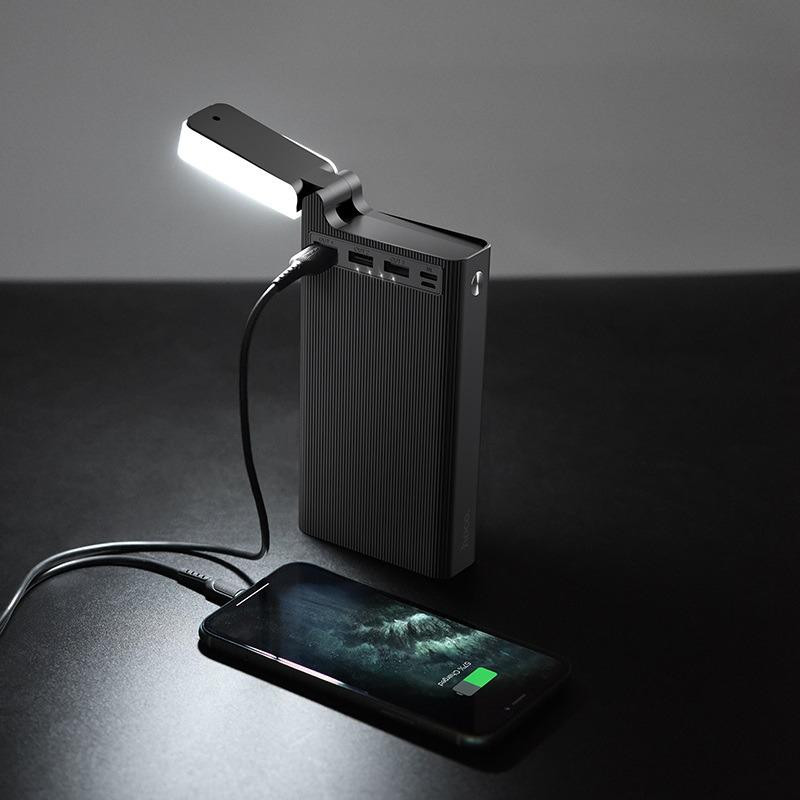 Внешний аккумулятор Hoco J62 (30000mAh) с фонариком