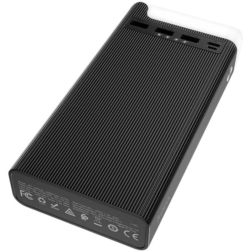 Внешний аккумулятор Hoco J62 (30000mAh) с фонариком