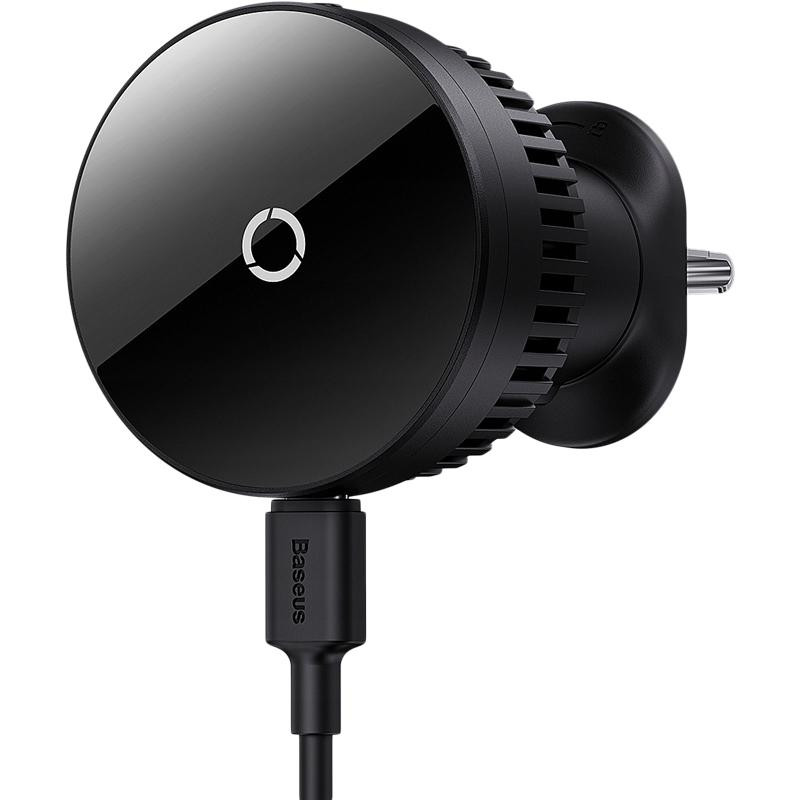 Держатель (крепление вентиляция) Baseus MagPro с беспроводной зарядкой 15W