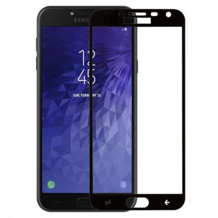 Защитное стекло для Samsung J400 Galaxy J4 2018 5D Glass 9H черный