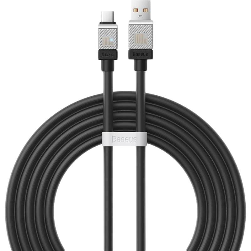 Провід Baseus CoolPlay Series USB Type-C (CAKW000701) 100 Ват 2м