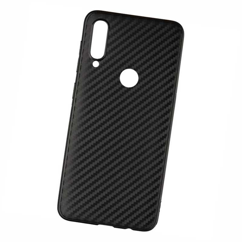 Чохол бампер для Samsung A207 Galaxy A20s тонкий Carbon Чорний