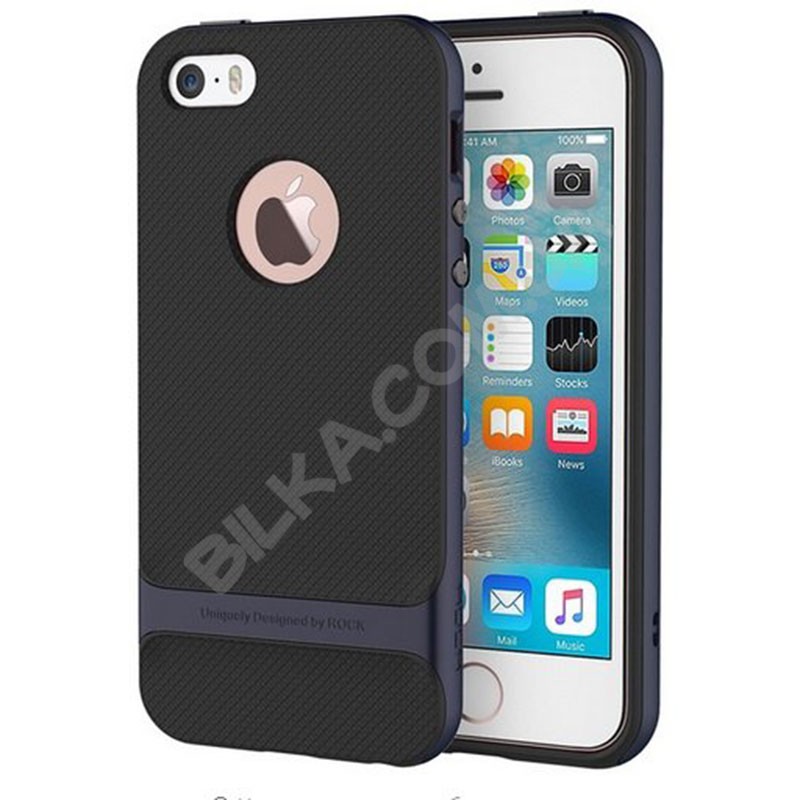Бампер для iPhone 7 Uniquely Designed by ROCK Чорний
