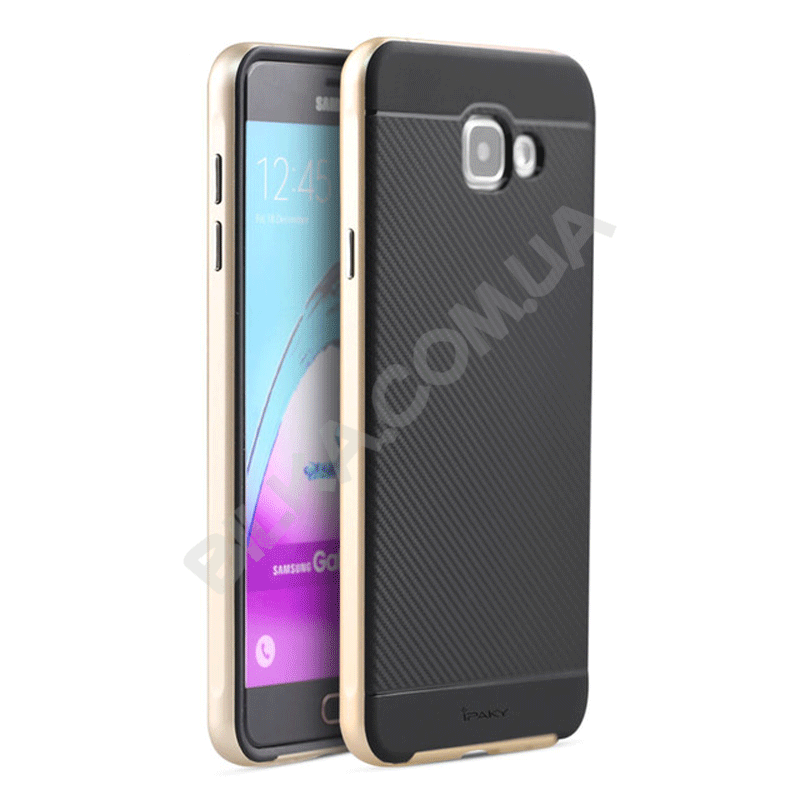 Накладка для Samsung A520 Galaxy (A5-2017) iPaky Carbon Золотий