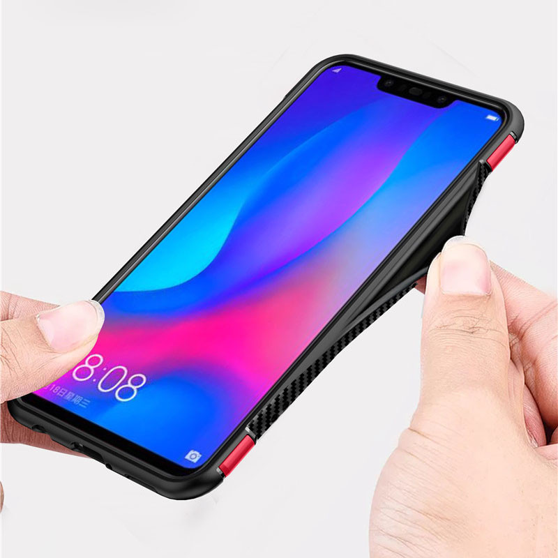 Чохол для Huawei P Smart Plus / Nova 3i з підставкою Ring Чорний