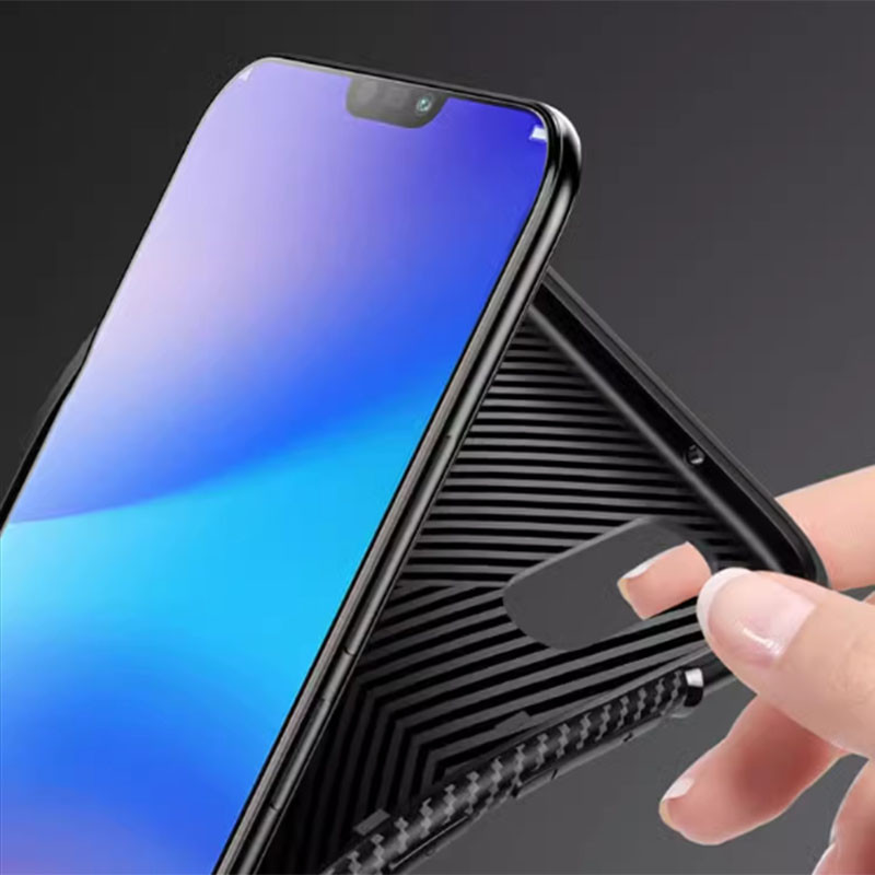Чохол для Huawei P Smart Plus / Nova 3i з підставкою Ring Чорний
