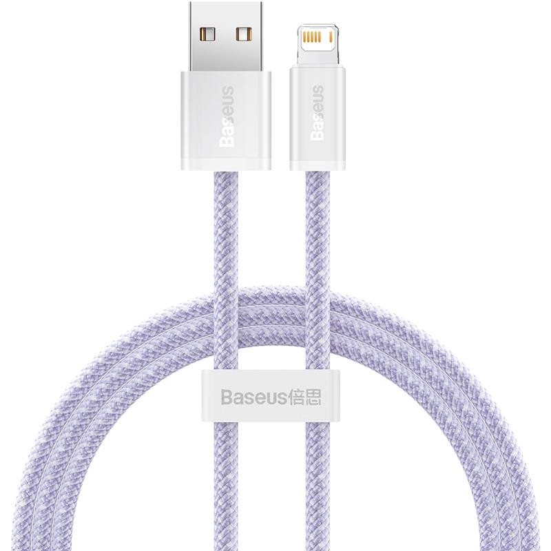 Провід тканинний Baseus Dynamic 2 Lightning USB 2.4A (CALD040005) 1м