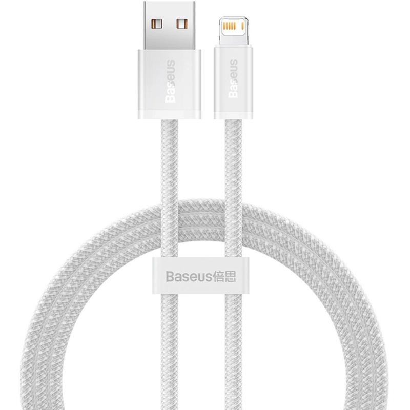 Провід тканинний Baseus Dynamic 2 Lightning USB 2.4A (CALD040005) 1м