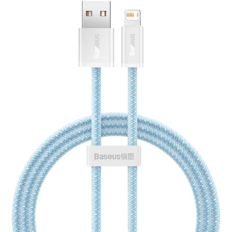Провід тканинний Baseus Dynamic 2 Lightning USB 2.4A (CALD040005) 1м