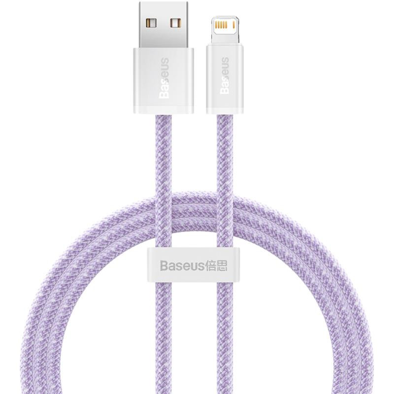 Провід тканинний Baseus Dynamic 2 Lightning USB 2.4A (CALD040005) 1м