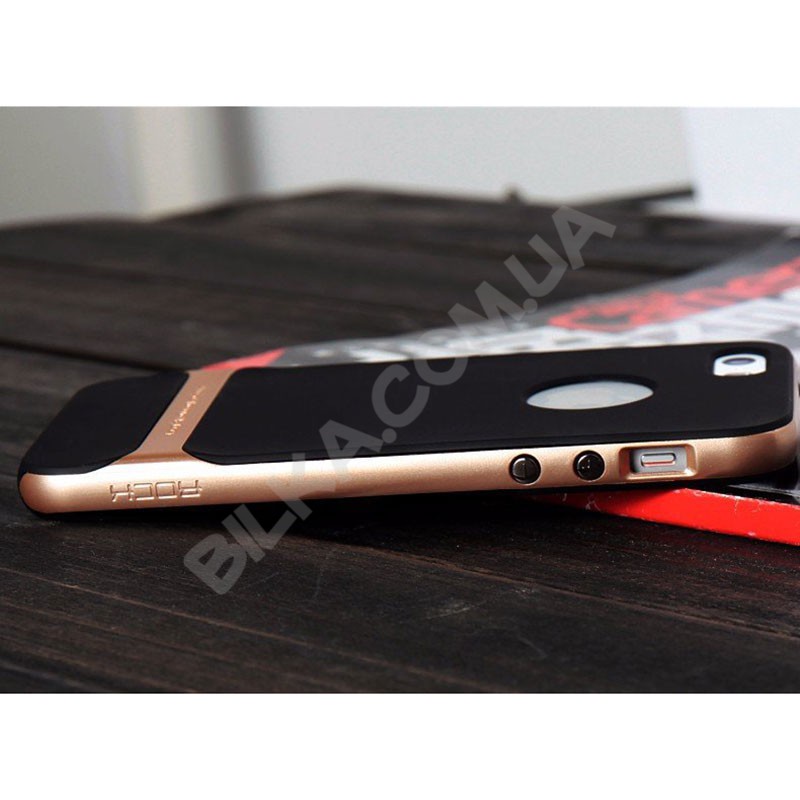 Бампер для iPhone 7 Uniquely Designed by ROCK Сірий