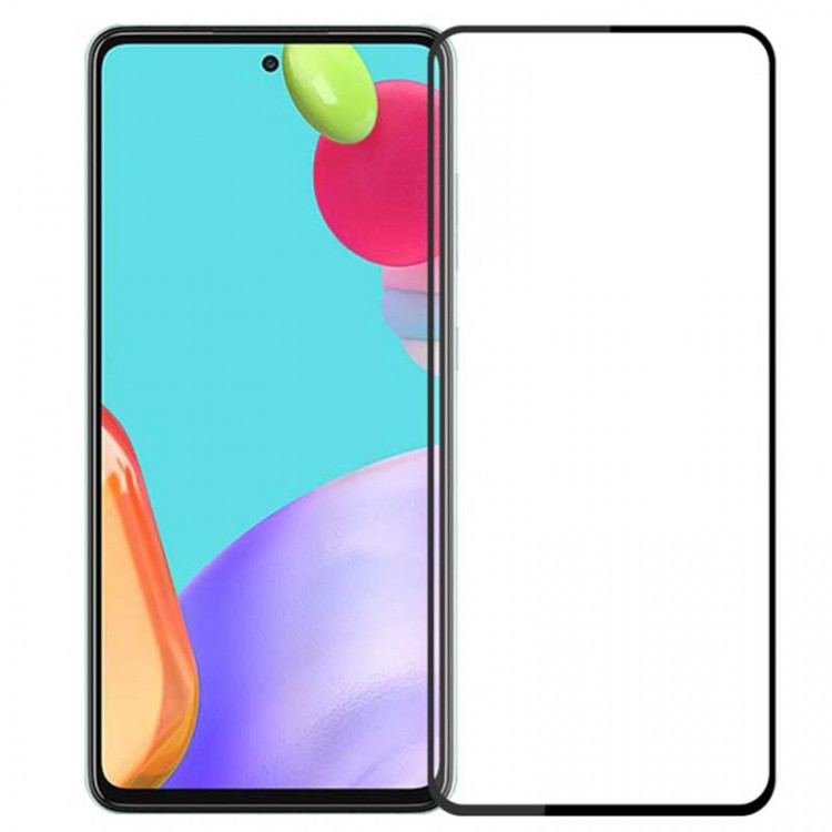 Защитное стекло для Samsung Galaxy A52 (A525) 3D Черный