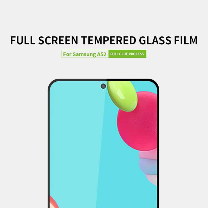 Защитное стекло для Samsung Galaxy A52 (A525) 3D Черный