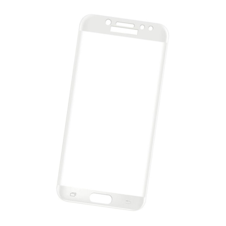 Защитное стекло для Samsung J730 Galaxy J7 2017 Full Screen (белое) Защитное стекло для Samsung J730 Galaxy J7 2017 Full Screen (белое)