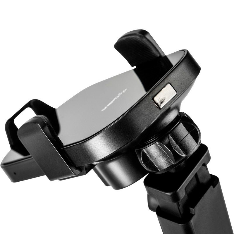 Комбинированный автомобильный держатель с беспроводной зарядкой Gelius Wally 3 Automatic WC-002 15W