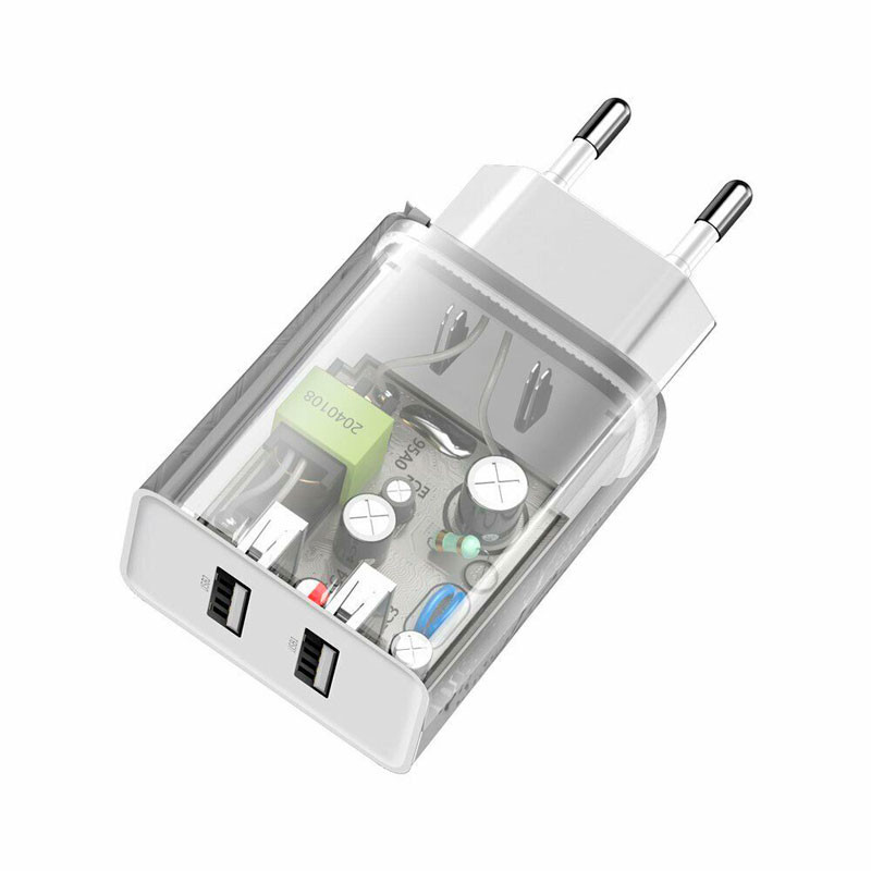 Сетевой зарядный блок питания 2USB Baseus Speed Mini (2.1A) 10,5 Вт