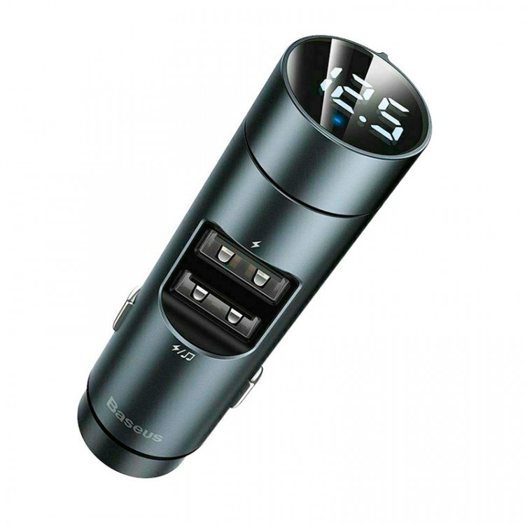 FM трансмітер Baseus Energy Column 2USB 3.1A