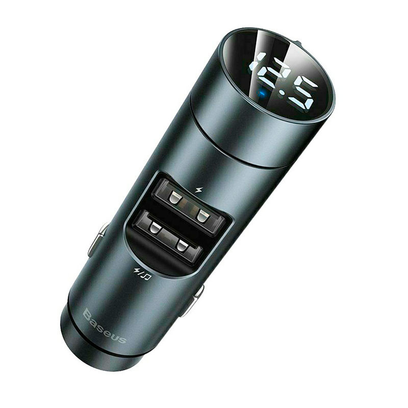 FM трансмітер Baseus Energy Column 2USB 3.1A