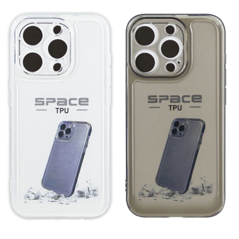 Силиконовый чехол бампер для iPhone 15 Pro Max ShockProof серый