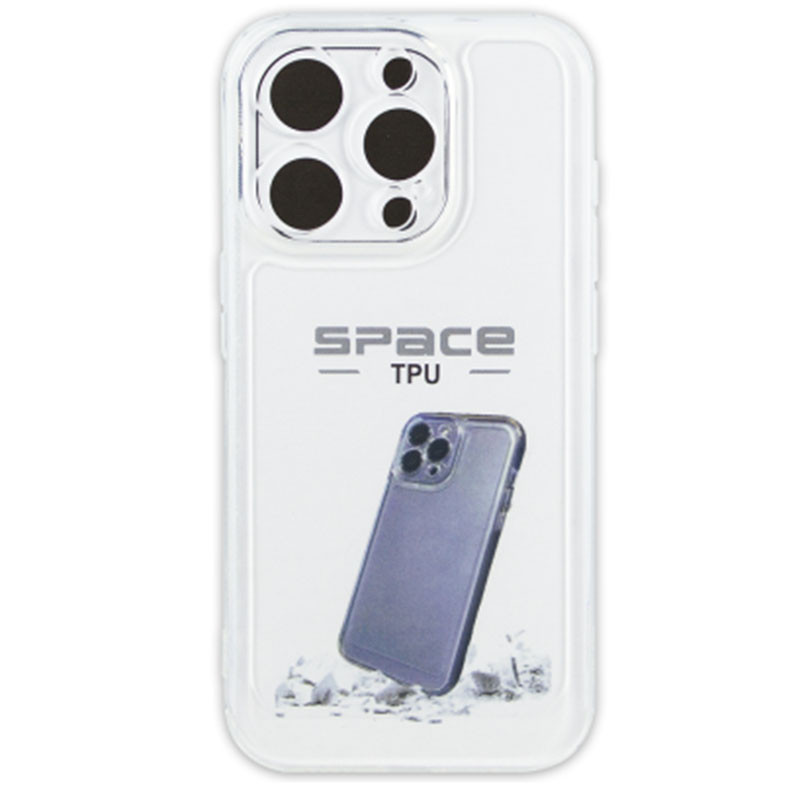 Силиконовый чехол бампер для iPhone 15 Pro Max ShockProof серый
