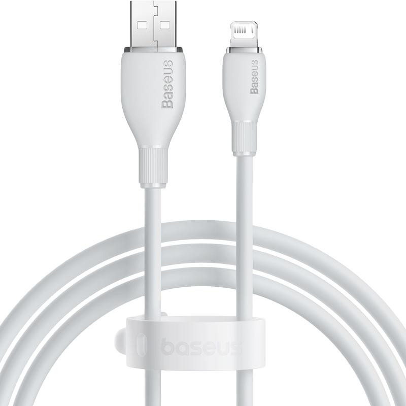 Провід Baseus Pudding Seriesl USB Lightning 2.4A (P10355700221-00) 1.2м
