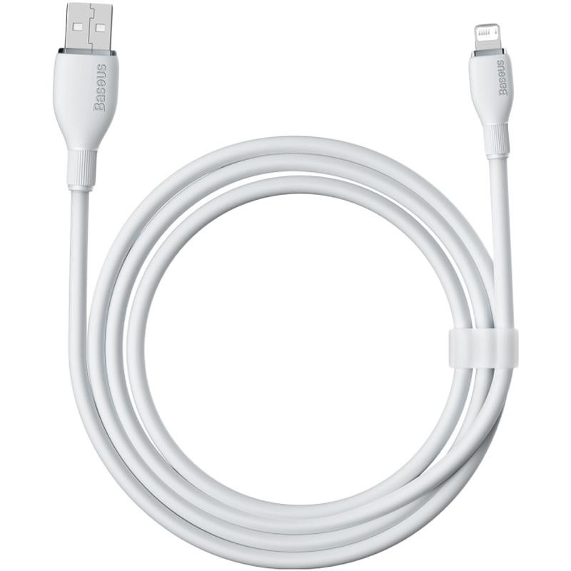 Провід Baseus Pudding Seriesl USB Lightning 2.4A (P10355700221-00) 1.2м