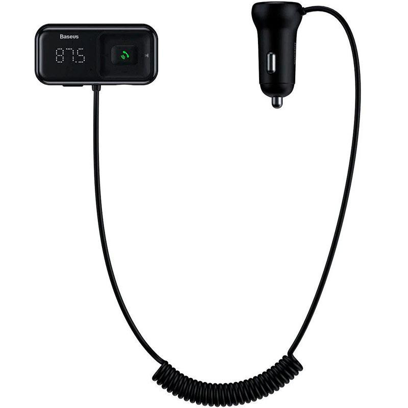 FM-модулятор Baseus T-Typed S16 Bluetooth MP3/Charger (CCTM-E01)