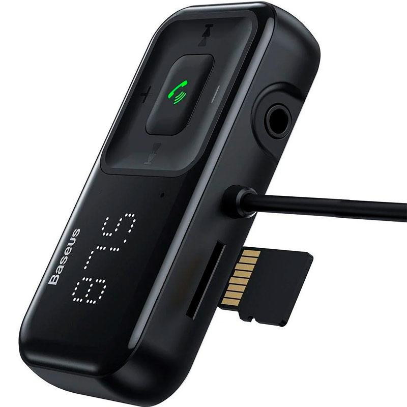 FM-модулятор Baseus T-Typed S16 Bluetooth MP3/Charger (CCTM-E01)