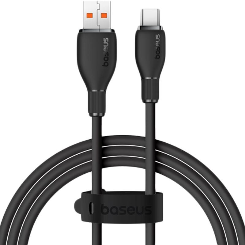 Провід Baseus Pudding Seriesl USB Type-C 100 Ват (P10355703111-00) 1.2 м