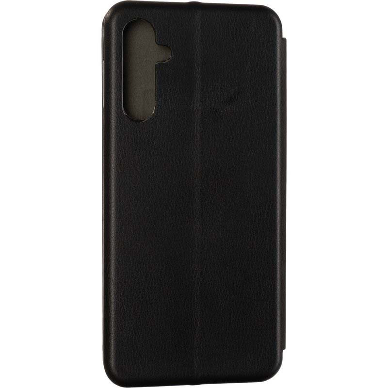 Чехол книжка для Samsung M346 Galaxy M34 Slim Case Кожаный Черный