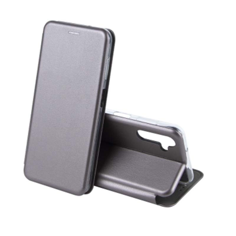 Чехол книжка для Samsung M346 Galaxy M34 Slim Case Кожаный Черный