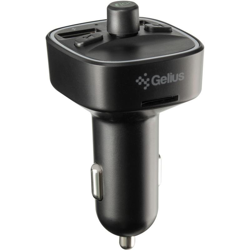 FM-модулятор для автомобіля Gelius Pro X-Type 2.4A Чорний