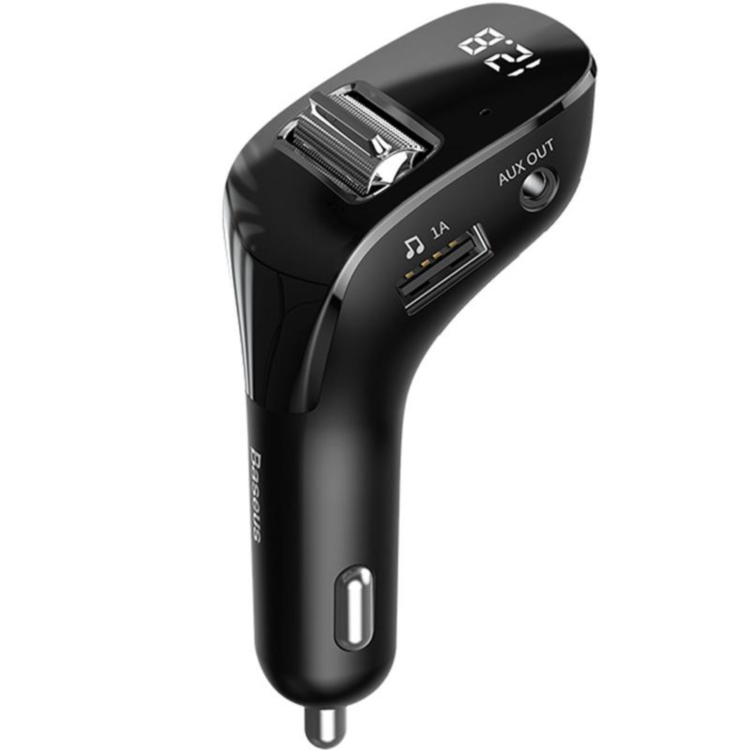 FM-модулятор для автомобіля Baseus Streamer F40 AUX Wireless MP3 Charger (CCF40-01)