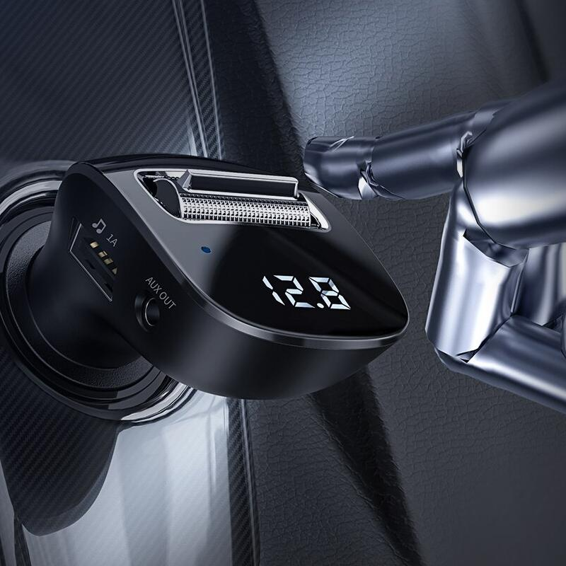 FM-модулятор для автомобіля Baseus Streamer F40 AUX Wireless MP3 Charger (CCF40-01)